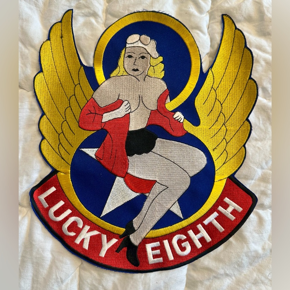 WWII Replica Airplane Nose Art Patch for a Flight Jacket